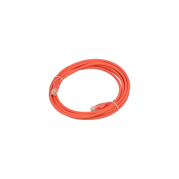 Патч-корд LanMaster вилка RJ-45, вилка RJ-45, кат.5E, LSZH, 3м, оранжевый [lan-pc45/u5e-3.0-or] фото 1