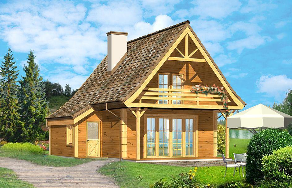 Проект каркасного дома «КД-830-10» под ключ фото 1