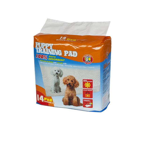 Одноразовые пеленки для животных «Hush Pet» 60х60 см 14 шт, опт фото 1