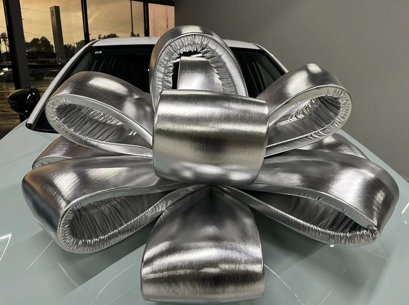 Пошив банта на машину фото 2