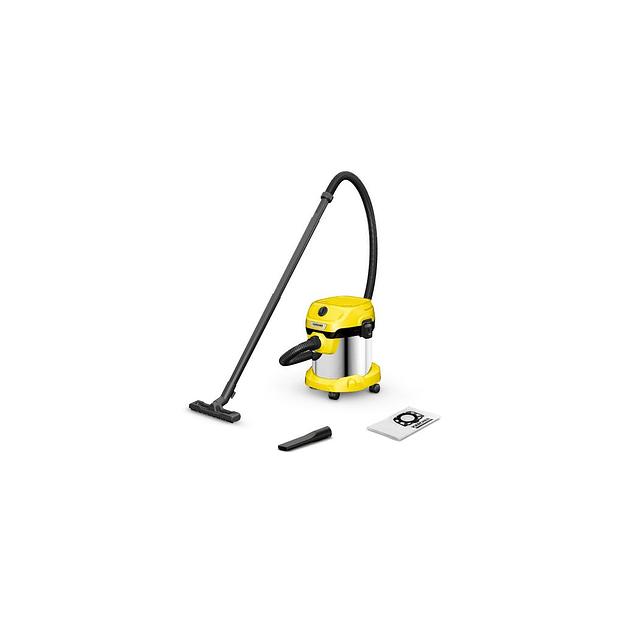 Строительный пылесос Karcher WD 2 Plus S V-15/4/18, желтый [1.628-050.0] фото 1