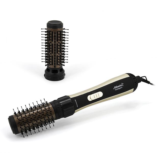 ATH-6841 (gold) Фен-щетка с вращением фото 1