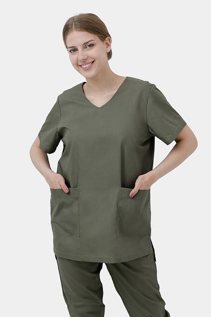 Костюм хирургический DOCTOR BIG женский DB 4-87-01-1, опт фото 2