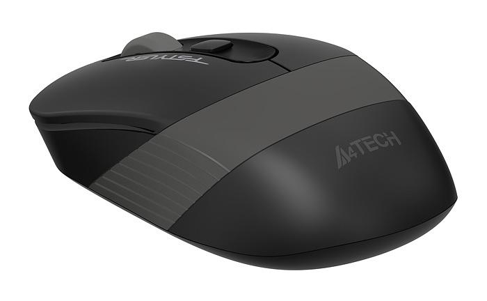 Мышь A4Tech Fstyler FG10 черный/серый оптическая (2000dpi) беспроводная USB (4but) фото 6