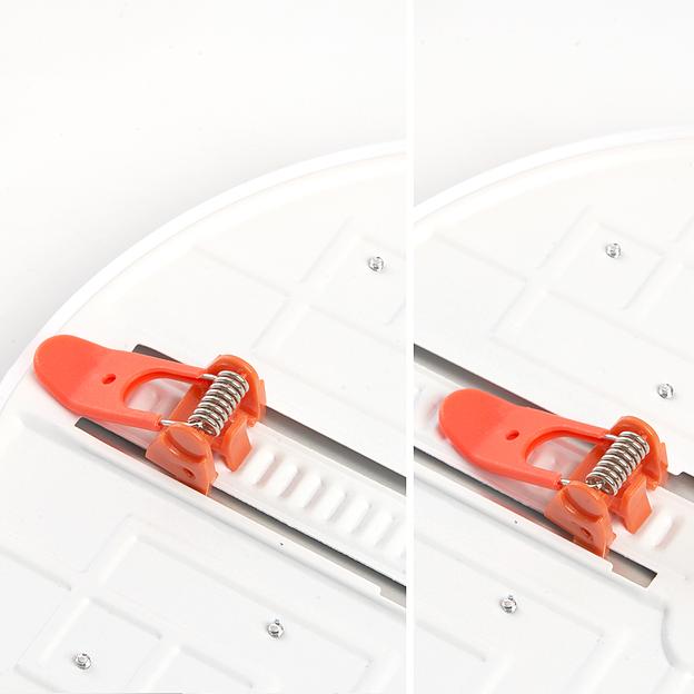 Светильник светодиодный ДВО-26w 4000К 2600Лм slim белый с регулируемым монтажным диаметром (до 170мм) фото 4