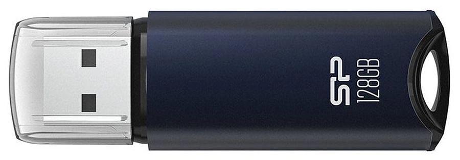 Флеш накопитель 128Gb Silicon Power Marvel M02, USB 3.0, Синий фото 1