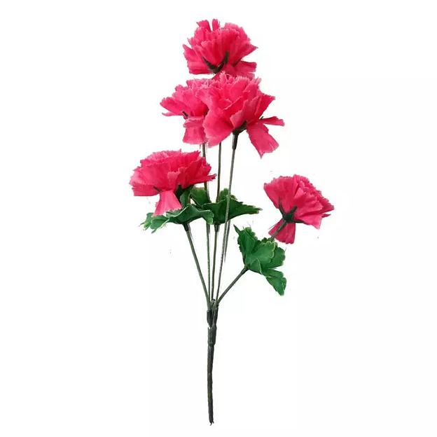 Букет с гвоздиками 5 голов 33см 366-679 фото 1