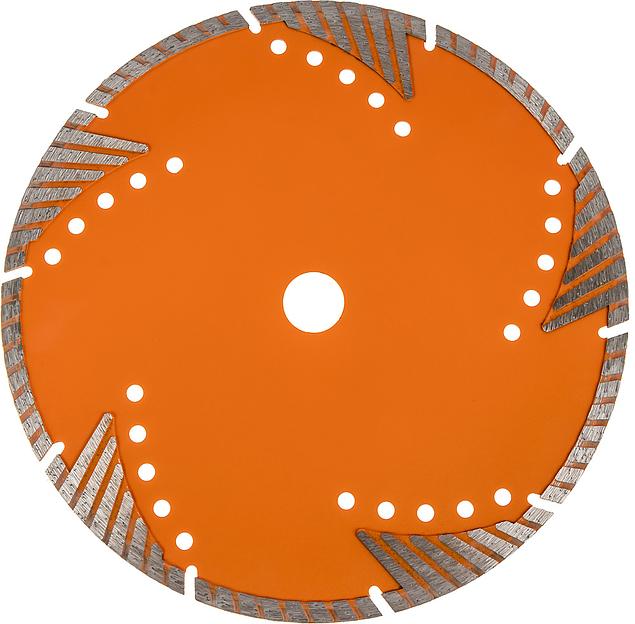 Диск алмазный по камню Вихрь 73/10/3/22 d=230мм d(посад.)=22.2мм (угловые шлифмашины) фото 2