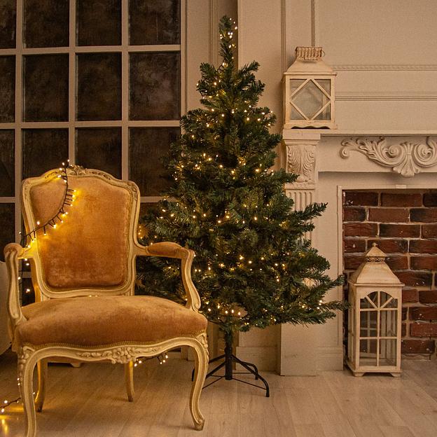 Ель искусственная Royal Christmas Dakota Reduced Hinged (85210) 210см напольная 388вет. зеленый фото 2