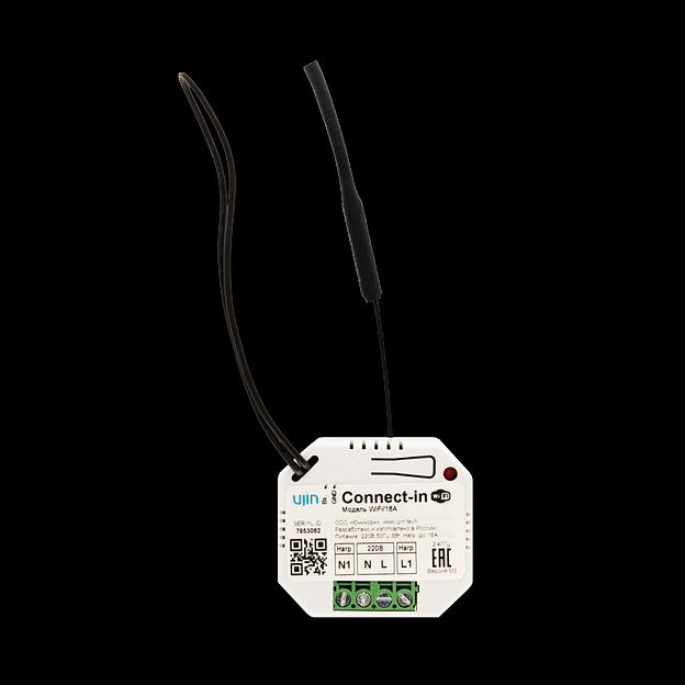 Встраиваемый коммутатор для розетки UJIN WiFi/16А фото 2
