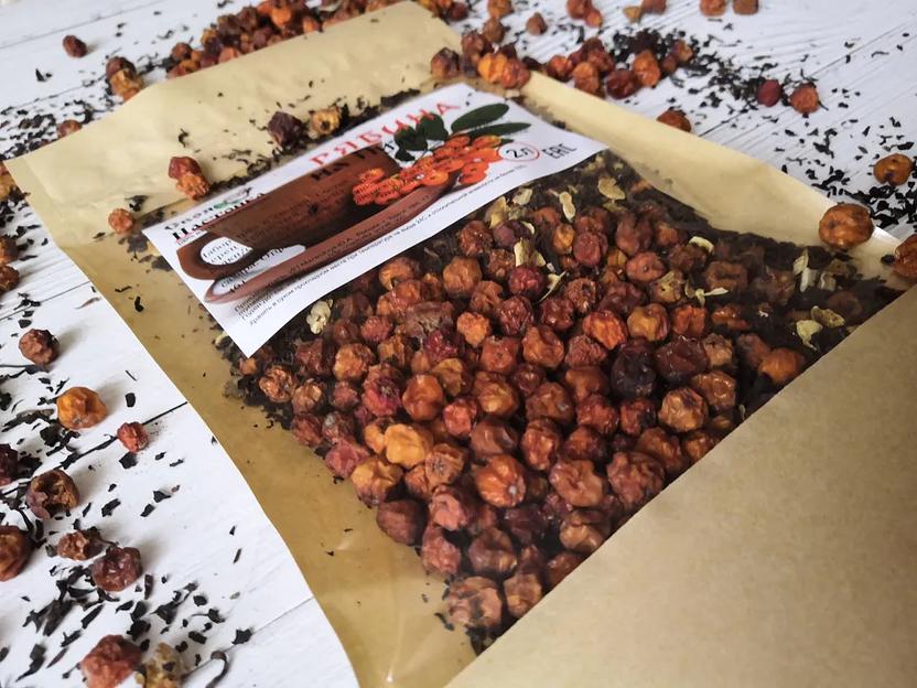 Набор трав и специй для настаивания Своя Настойка «Рябина на пуэре» 47 г ОПТ фото 1