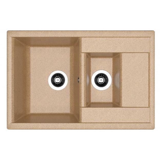 Мойка "Астра 760 K" (760х510х217), терра фото 1