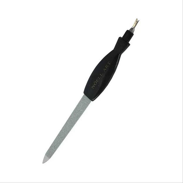 Пилка железная с тримером «Noell Art» опт фото 1