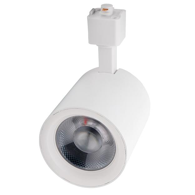 Светильник светодиодный трековый на шинопровод ДПО-30w 4000K 24° WH (белый) IP40 jazzway JazzWay 5010642 фото 1