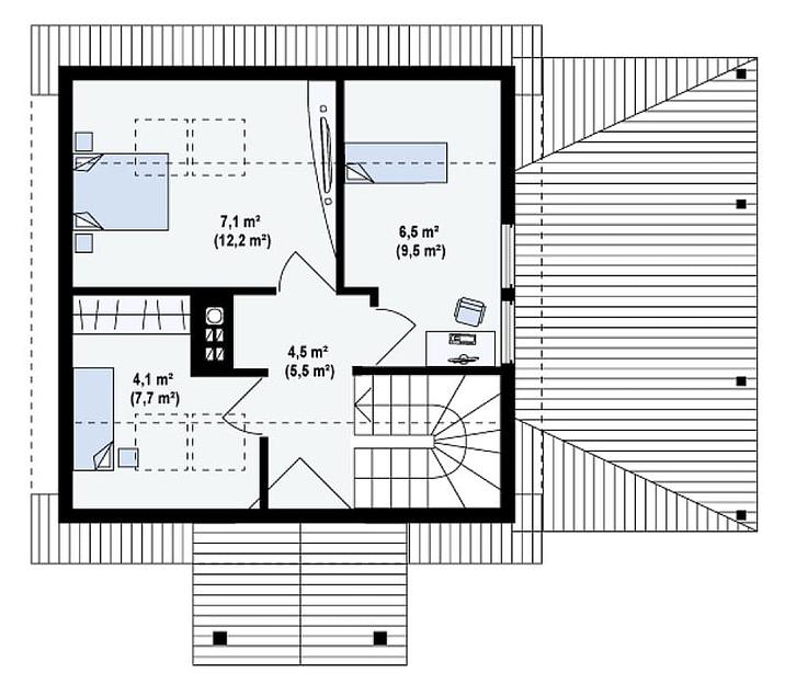 Проект дома «Гродно» фото 3