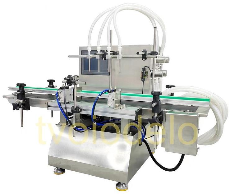 Автоматическая настольная машина розлива ADF-4m фото 3