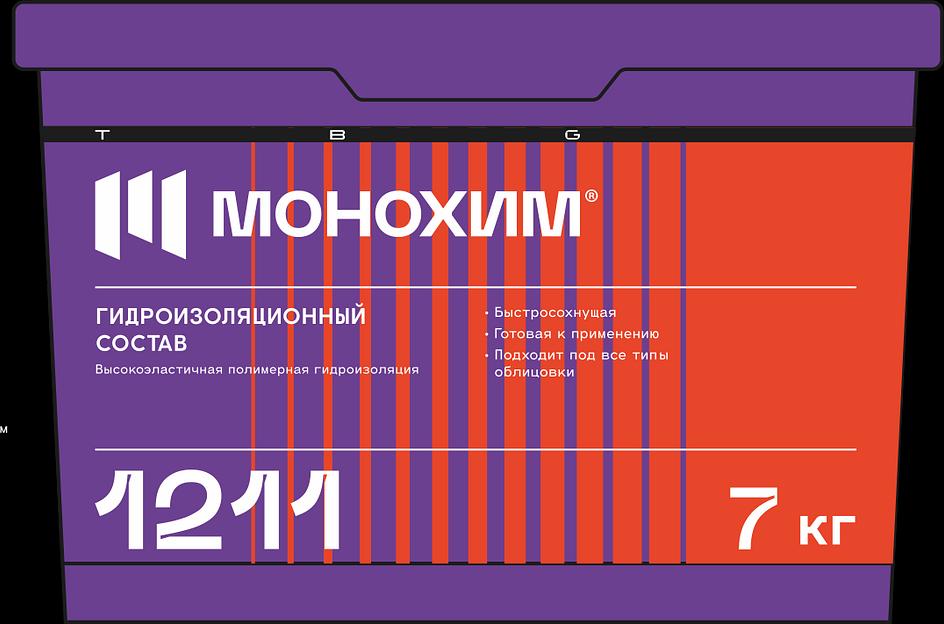 Готовая к применению эластичная гидроизоляционная мастика «Монохим 1211» ОПТ фото 1
