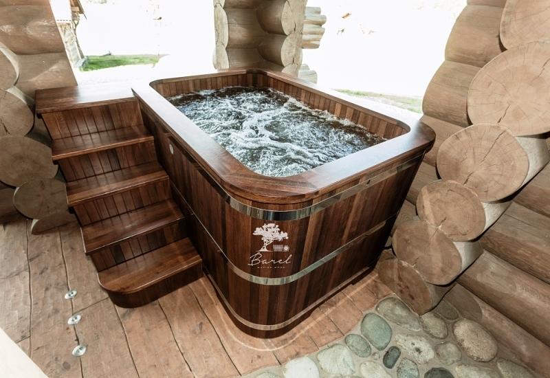 Купель деревянная прямоугольная №2 фото 3