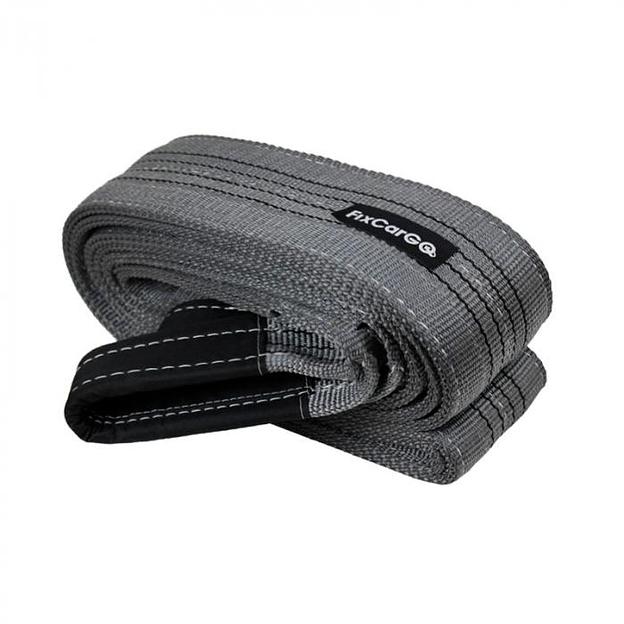 Трос буксировочный с петлями, 120 мм, 37 т, 6 м. фото 1