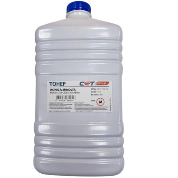 Тонер для заправки Тонер NF8M TN-324 для KONICA MINOLTA Bizhub C258/C308/C368 (CET) Magenta, 500г/бут, CET111111M-500 (CET111111M-500) фото 1