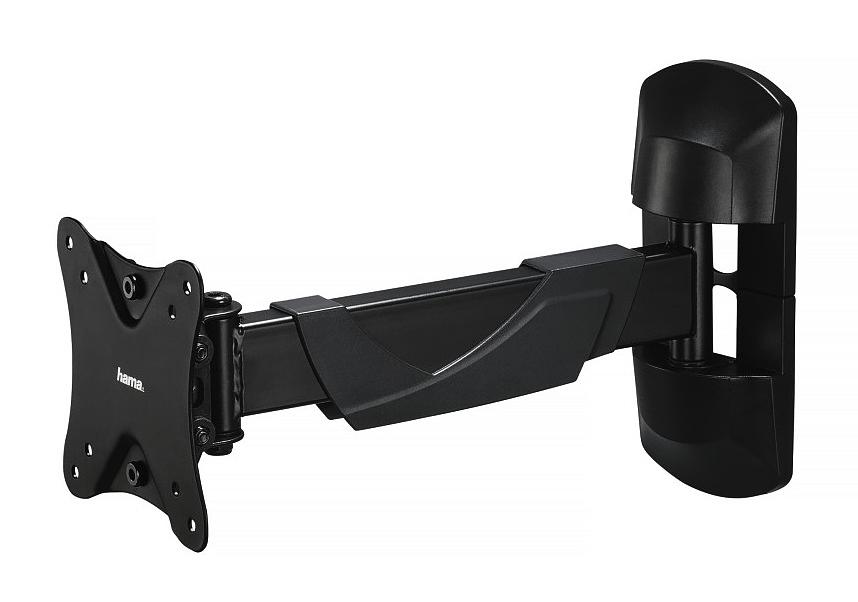 Кронштейн для телевизора Hama FULLMOTION черный 10"-26" макс.25кг настенный фото 5