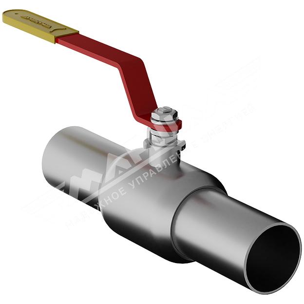 Кран шаровой стандартнопроходной под приварку с рукояткой, Ду от 20 до 250 мм фото 1