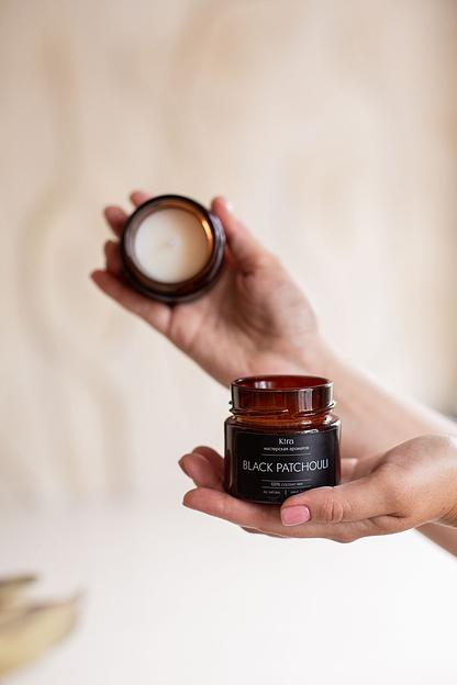 Свечи ароматические из кокосового воска в банке, 100 мл фото 1