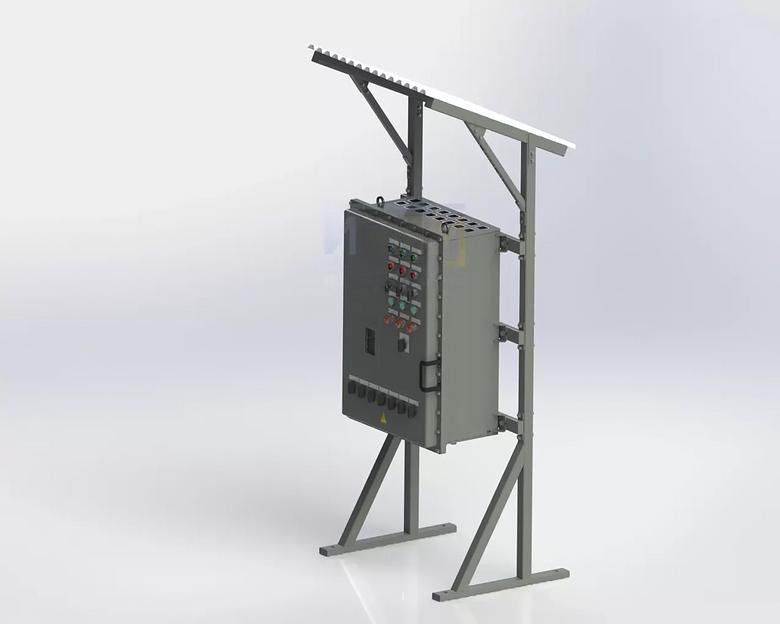 Взрывозащищённый шкаф управления с повышенной теплоотдачей ОПТ фото 3