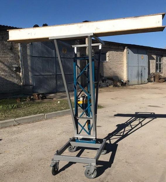 Подъемный кран КСМ-001/002 строительный мобильный для СИП-панелей фото 1