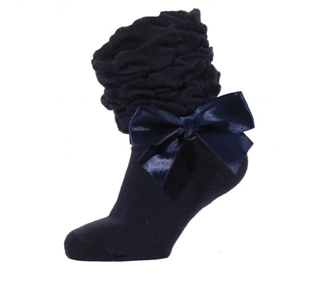 Носки с акружевом и бантом, Опт фото 1