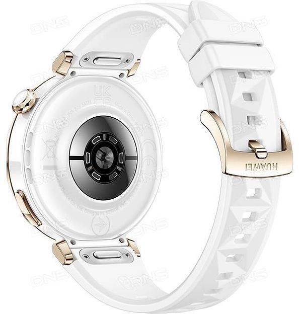 Смарт-часы Huawei Watch GT 5 Pro Jana-B29F 42.49мм 1.32" AMOLED корп.белый рем.белый разм.брасл.:120-190 мм (55020DGW) фото 4
