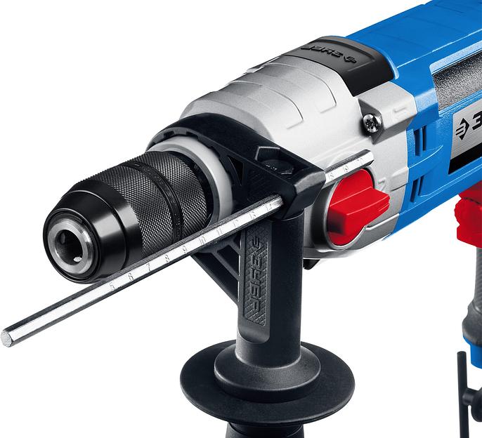 Дрель безударная Зубр Д-П900-2 900Вт патрон:быстрозажимной реверс фото 3