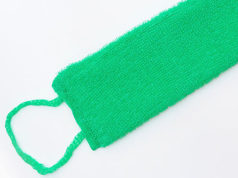 Мочалка полипропиленовая, длинная с поролоном, Опт фото 1