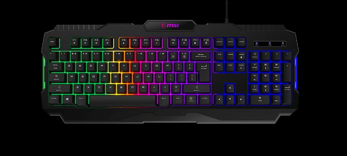 Клавиатура GAMING RU FORGE GK100 RU MSI фото 1