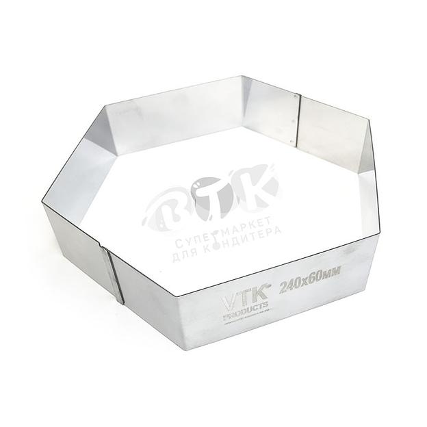 Форма-резак шестигранник 240х60 мм фото 3