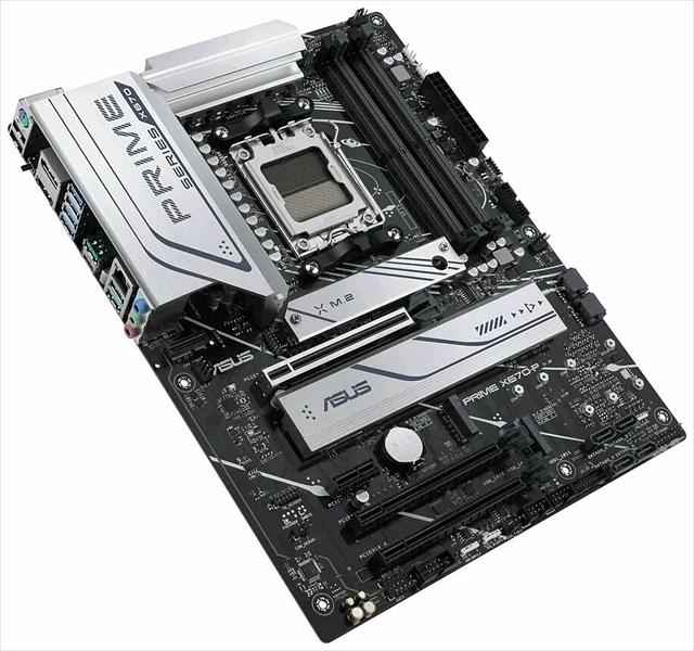 Материнская плата ASUS PRIME X670-P, Socket AM5, X670, 4*DDR5, HDMI+DP, 6xSATA3 + RAID, M2, Audio, Gb LAN, USB 3.2, USB 2.0, ATX; 90MB1BU0-M0EAY0 (PRIME X670-P) фото 3