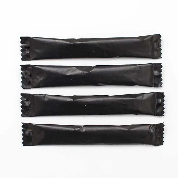 Сахар в стиках 5 г в нейтральном исполнении (чёрный) фото 3