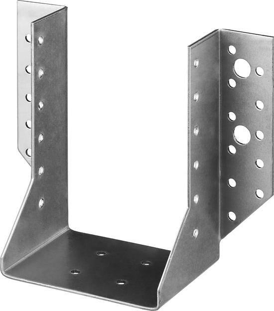 ЗУБР КБО-2.0, 100 x 140 x 2 мм, цинк, открытое крепление балки (310186-100-140) фото 1