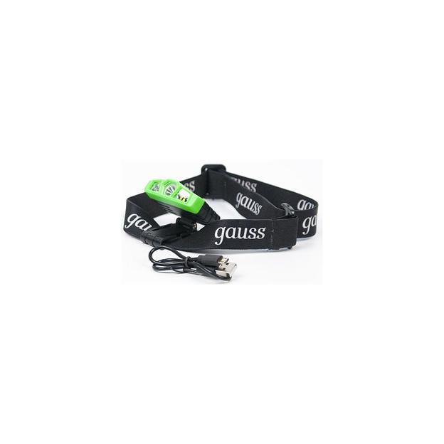 Налобный фонарь GAUSS GFL406, 5Вт [gf406] фото 1