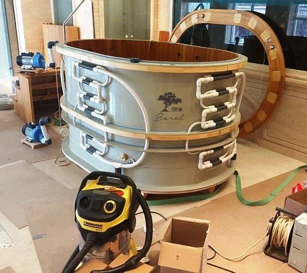 Купель деревянная овальная №5 фото 3