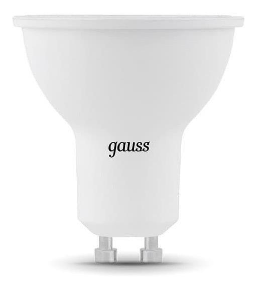 Лампа светодиодная Gauss MR16 7Вт цок.:GU10 спот 220B 4100K св.свеч.бел.ней. MR16 (упак.:10шт) (101506207) фото 3