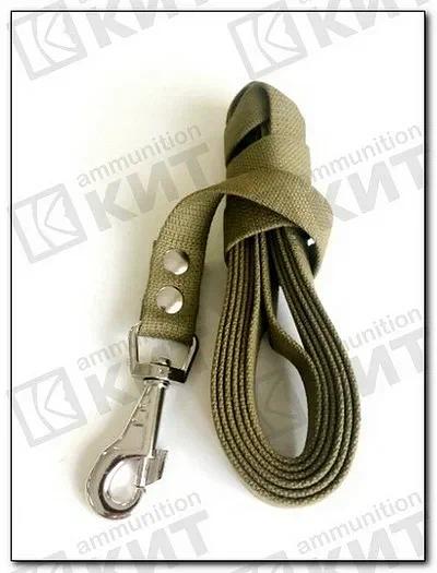 Поводок брезентовый, 2м ОПТ  фото 1