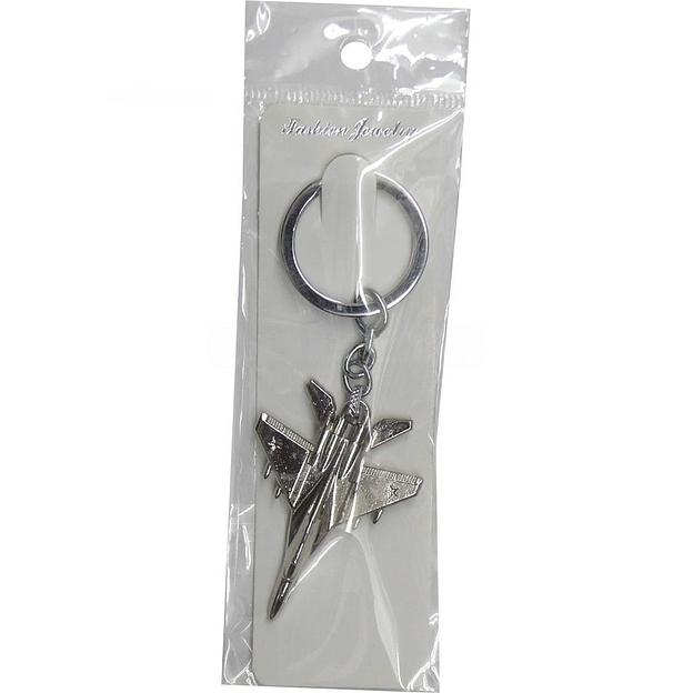 Брелок металл «Самолёт истребитель» ОПТ фото 1