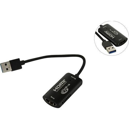 KS-is KS-489 Адаптер видеозахвата HDMI USB 3.0 макси фото 1