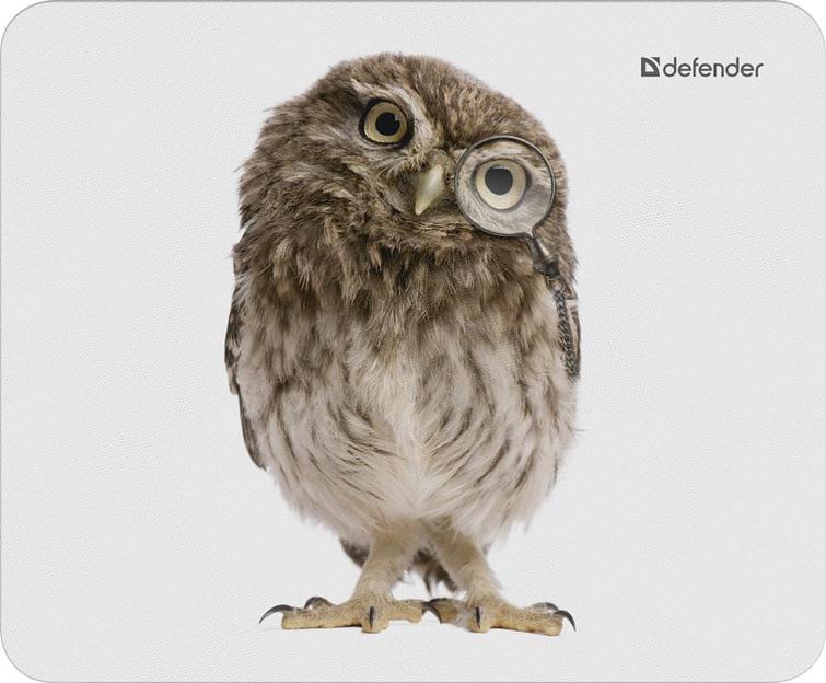 Defender Коврик для компьютерной мыши Wild Animals 220x180x2 мм, 8 видов Defender Wild Animals (50803) фото 1