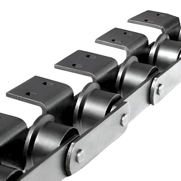 Цепь тяговая пластинчатая катковая с ребордами на катках М20-4-80-1 фото 1