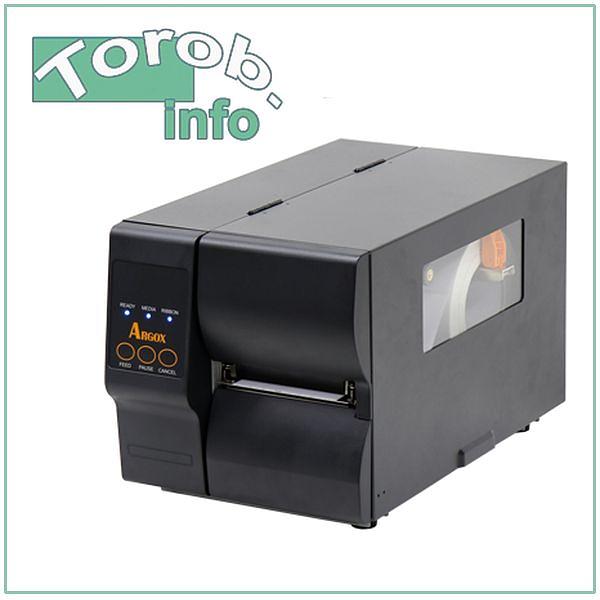 Argox iX4-250 - термотрансферный промышленный принтер этикеток. USB, COM, Ethernet 10/100, ширина печати 108мм, скорость 203мм/с фото 1