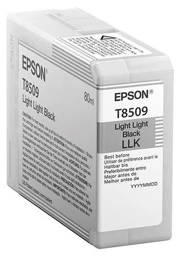 Картридж Epson T850 SC-P800 LLBlack T850900 UltraChrome HD ink 80ml (C13T850900) фото 1