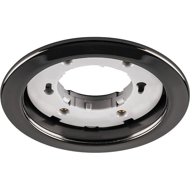 Светильник ДВО-15w GX53 без лампы черный хром фото 2