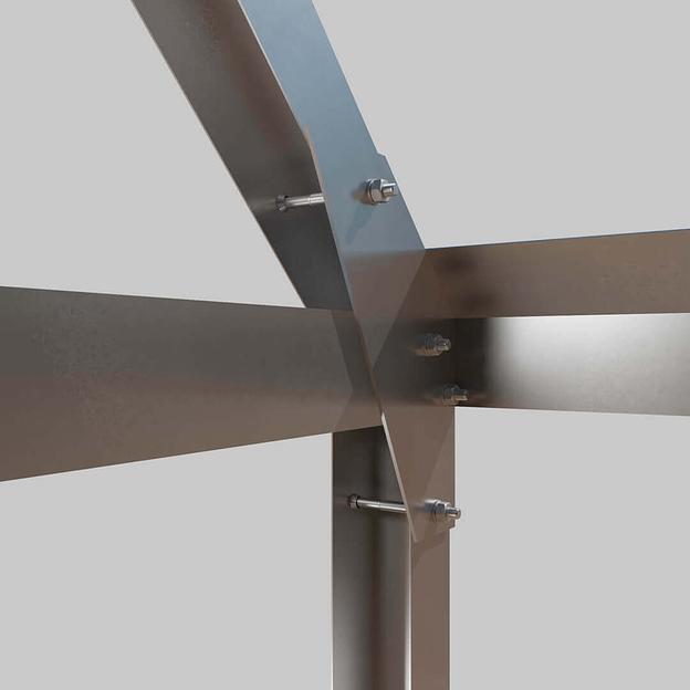 Теплица английская «Челси» 8м фото 5